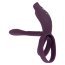 Фиолетовая насадка на член с клиторальным отростком и пультом ДУ RC Couple’s Vibrator 2 - Фиолетовая насадка на член с клиторальным отростком и пультом ДУ RC Couple’s Vibrator 2