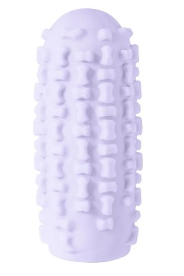 Сиреневый мастурбатор Marshmallow Maxi Syrupy Длина: 13.7 см. Диаметр: 5.1 см. Нереалистичный мастурбатор Syrupy из коллекции Marshmallow обладает двусторонней поверхностью с яркими разнообразными рельефами, что позволит испытать оригинальные и незабываемые ощущения. Выполнен из эластичного и бархатистого материала - ТПЕ. Отлично тянется и подходит для любого размера. Можно использовать соло или во время прелюдии. Благодаря толстым стенкам и ярко выраженному рельефу мастурбатор долго прослужит владельцу. Рекомендуется использовать совместно с лубрикантом. До и после использования промыть в теплой воде, просушить и обработать пудрой для интим игрушек. Каждая игрушка аккуратно упакована в стильный тубус, что обеспечивает удобство их хранения. Страна: Китай. Материал: термопластичный эластомер (TPE).