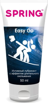 Интимный лубрикант с длительным скольжением Spring Easy Go - 50 мл.