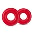 Набор из 2 красных эрекционных колец DONUT RINGS OVERSIZED - Набор из 2 красных эрекционных колец DONUT RINGS OVERSIZED