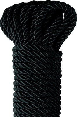 Черная веревка для фиксации Deluxe Silky Rope - 9,75 м. Длина: 975 см. Черная веревка для фиксации Deluxe Silky Rope. Страна: США. Материал: 100% полиэстер.