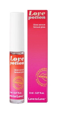 Возбуждающий блеск для губ Love Potion - 8 мл. Сведите с ума от любви своего партнера с помощью этого блеска с эффектом тепло-холод и восхитительным кокосовым вкусом. Ваши обжигающие поцелуи воспламенят его чувства и наэлектризуют его желанием. Как пользоваться: нанесите блеск на губы и чувственно поцелуйте рот и эрогенные зоны своего партнера, такие как соски, шея, клитор или пенис. Кокосовый аромат. нанесите блеск на губы и чувственно поцелуйте рот и эрогенные зоны своего партнера. GLYCERIN, PROPYLENE GLYCOL, AROMA (FLAVOR), CARBOMER, ETHYL MENTHANE CARBOXAMIDE, SODIUM SACCHARIN, AQUA (WATER), SODIUM HYDROXIDE, VANILLIN. Страна: Франция. Объем: 8 мл.