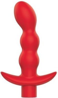 Красный вибратор Sweet Toys - 11 см. Длина: 11 см. Диаметр: 3.1 см. Великолепный вибромассажер вознесет на вершину блаженства! С ним эротические забавы станут насыщенными и яркими. Интимный аксессуар может использоваться как соло, так и в парной любовной игре. Специальный ограничитель позволит контролировать глубину проникновения. Изделие изготовлено из безопасного, приятного на ощупь материала. Комфортно в использовании, просто в уходе. Минимальный диаметр - 2,9 см. Страна: Китай. Материал: силикон. Батарейки: 1 шт., тип AAA.