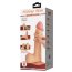 Телесный фаллоимитатор с эффектом скользящей кожи - 23,4 см. - Телесный фаллоимитатор с эффектом скользящей кожи - 23,4 см.