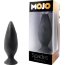 Черная большая анальная пробка Mojo - 11 см. - Черная большая анальная пробка Mojo - 11 см.