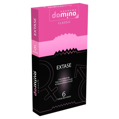 Презервативы с точками и рёбрышками DOMINO Classic Extase - 6 шт. Длина: 18 см. Презервативы текстурированные комбинированные (точечная и рифленая поверхность) DOMINO Classic Extase. Ребристый и текстурированный презерватив для усиления ощущений от интимной близости. В упаковке - 6 шт. Толщина стенки - 0,06 мм. Ширина презерватива - 52 мм. - Регистрационное удостоверение РФ: РЗН 2019/8088 - Дата регистрации медицинского изделия: 04.06.2024 г. - Срок действия регистрационного удостоверения: бессрочно - Представитель изготовителя медицинского изделия: ООО «ФЛЭШ-ЛАЙТ», 129085, Россия, Москва, вн.тер.г. муниципальный округ Останкинский, пр-кт Мира, д. 101, стр. 1, эт. 4, помещ. I, ком. 14, оф 181 - Номер модели: 9049557. Страна: Китай. Материал: латекс. Объем: 6 шт.