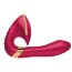 Малиновый вибростимулятор SOYO - 17 см. - Малиновый вибростимулятор SOYO - 17 см.