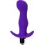 Фиолетовая изогнутая анальная вибропробка - 12,9 см. - Фиолетовая изогнутая анальная вибропробка - 12,9 см.