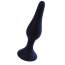 Черная анальная втулка на присоске - 10 см. - Черная анальная втулка на присоске - 10 см.