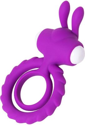 Фиолетовое эрекционное кольцо на пенис JOS GOOD BUNNY Длина: 9 см. Диаметр: 3.5 см. Причудливая форма игрушки не смутит даже новичка. Кольцо плотно облегает половой член и продлевает половой акт, а клиторальный стимулятор ускоряет наступление женского оргазма, делая его ярче! Игрушка изготовлена из мягкого эластичного силикона, поэтому она растягивается до нужного диаметра. Причудливая форма. Эластичный силикон. Мягкая вибрация. Съемная вибропуля. Внутренний диаметр - 2,5 см. Страна: Китай. Материал: силикон. Батарейки: есть в комплекте.