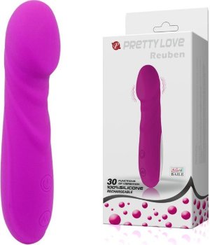 Перезаряжаемый вибромассажер REUBEN - 14,2 см.