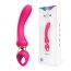Розовый изогнутый вибромассажер Moon Vibrator - 21,1 см. - Розовый изогнутый вибромассажер Moon Vibrator - 21,1 см.
