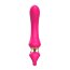 Розовый изогнутый вибромассажер Moon Vibrator - 21,1 см. - Розовый изогнутый вибромассажер Moon Vibrator - 21,1 см.