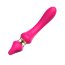 Розовый изогнутый вибромассажер Moon Vibrator - 21,1 см. - Розовый изогнутый вибромассажер Moon Vibrator - 21,1 см.