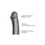Черный фаллос на присоске Silicone Bendable Dildo L - 19 см. - Черный фаллос на присоске Silicone Bendable Dildo L - 19 см.