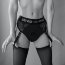 Черные трусики для насадок Diva Lingerie Harness - size M - Черные трусики для насадок Diva Lingerie Harness - size M
