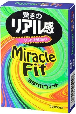 Презервативы Sagami Xtreme Miracle Fit - 5 шт. Длина: 18.5 см. Прозрачные презервативы с розовым оттенком и гладкой поверхностью, покрыты смазкой с нейтральным ароматом для комфортного использования. 2 специальные сужающиеся зоны и отсутствие накопителя способствуют исключительно надежному прилеганию, исключают образование складок и случайное соскальзывание презерватива. В упаковке - 5 шт. Номинальная ширина - 52 мм. - Регистрационное удостоверение РФ: ФСЗ 2010/05996 - Дата регистрации медицинского изделия: 05.02.2010 г. - Срок действия регистрационного удостоверения: бессрочно - Представитель изготовителя медицинского изделия: - - Номер модели: 69666. Страна: Япония. Материал: латекс. Объем: 5 шт.