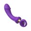 Фиолетовый изогнутый вибромассажер Moon Vibrator - 21,1 см. - Фиолетовый изогнутый вибромассажер Moon Vibrator - 21,1 см.
