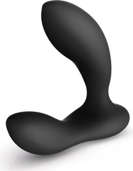 Чёрный перезаряжаемый стимулятор простаты Bruno Black
