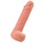Телесная удлиняющая фаллическая насадка - 16 см. - Телесная удлиняющая фаллическая насадка - 16 см.