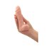 Телесная удлиняющая фаллическая насадка - 16 см. - Телесная удлиняющая фаллическая насадка - 16 см.