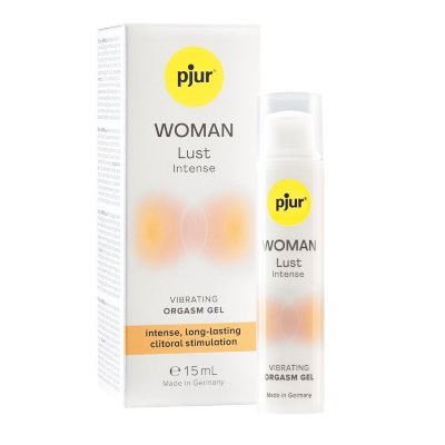 Жидкий вибратор pjur Woman Lust Intense - 15 мл. pjur WOMAN Lust Intense стимулятор клитора во флаконе, с которым женщины смогут контролировать свой оргазм и добавлять перчинки в свою сексуальную жизнь. Инновационный гель для женщин поднимет ощущения от стимуляции клитора на новый уровень. Еще более возбуждающее, интенсивное покалывание чем pjur WOMAN Lust.Откройте для себя вибрирующий эффект, превосходящий все, что вы испытывали раньше. Уникальная натуральная смесь эффективных ингредиентов обеспечивает неописуемое, продолжительное действие. Формула на водной основе подходит для использования с секс-игрушками из силикона. Стимулирующий эффект длится до 15 минут. Нанесите 1–3 капли средства непосредственно на клитор. Aqua (Вода), Глицерин, Полисорбат 80, Aroma (Ароматизатор), экстракт цветков Spilanthes Acmella, Ксантановая камедь, Ниацинамид, Бензоат натрия, Сахарин натрия, Лимонная кислота. Страна: Германия. Объем: 15 мл.