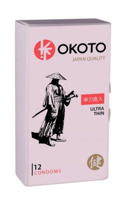 Тонкие презервативы OKOTO Ultra Thin - 12 шт. Длина: 18 см. Тонкие презервативы OKOTO Ultra Thin. В упаковке 12 презервативов тонких с гладкой поверхностью. Номинальная ширина - 52+/-2 мм. Толщина стенки - 0,05+/-0,01 мм. - Регистрационное удостоверение РФ: ФСЗ 2012/11516 - Дата регистрации медицинского изделия: 03.02.2012 г. - Срок действия регистрационного удостоверения: бессрочно - Представитель изготовителя медицинского изделия: - - Номер модели: 204935. Страна: Россия. Материал: латекс. Объем: 12 шт.
