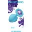 Средняя голубая анальная пробка Emotions Cutie Medium с фиолетовым кристаллом - 8,5 см. - Средняя голубая анальная пробка Emotions Cutie Medium с фиолетовым кристаллом - 8,5 см.