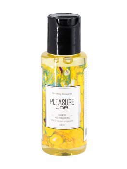 Массажное масло Pleasure Lab Refreshing с ароматом манго и мандарина - 50 мл.