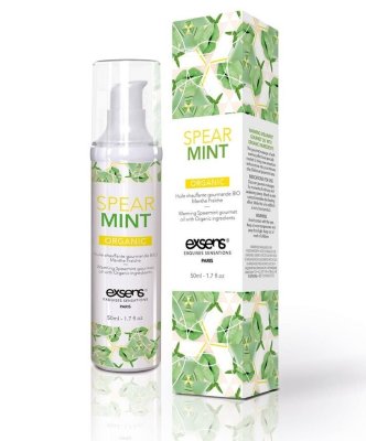 Разогревающее массажное масло Gourmet Spearmint Organic с органическими ингредиентами - 50 мл. Готовы к десерту? Восхитительный, насыщенный аромат согревающего интимного массажного масла EXSENS удовлетворит сладкоежек! Созданный для интимной прелюдии и орального удовольствия, этот сексуальный усилитель сделает вашу игру еще более горячей, привнося аромат, веселье и фантазию во все ваши интимные моменты. Веганская формула без парабенов дразнит и усиливает удовольствие благодаря нежному ощущению тепла при нанесении на интимные зоны. Веганское. Без сахара. Совместимо с латексом. Шелковистая формула. Не оставляет пятен. Дарит ощущение тепла. Никакого горького послевкусия. Забавные светящиеся в темноте полоски на бутылке. Нанесите на интимные зоны, где требуется мягкое согревающее ощущение. VEGAN GLYCERIN*, AQUA (WATER), AROMA* (FLAVOR), RIBODIOSIDE A. Страна: Франция. Объем: 50 мл.