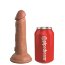 Кофейный фаллоимитатор 6 Silicone Dual Density Cock - 17 см. - Кофейный фаллоимитатор 6 Silicone Dual Density Cock - 17 см.