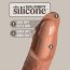Кофейный фаллоимитатор 6 Silicone Dual Density Cock - 17 см. - Кофейный фаллоимитатор 6 Silicone Dual Density Cock - 17 см.