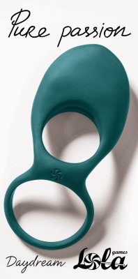 Зеленое эрекционное виброкольцо Daydream Длина: 12 см. Эрекционное кольцо выполнено из гипоаллергенного силикона. Не содержит фталатов и полностью безопасен для кожи и нежной слизистой. Вибропуля расположенная в верхней части кольца имеет 1 мощный режим вибрации для клиторальной стимуляции. Эрекционное кольцо хорошо тянется и подходит для всех размеров. Диаметр колец - 3,1 и 4,3 см. Страна: Китай. Материал: силикон. Батарейки: есть в комплекте.