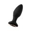 Черная анальная вибровтулка Tucana с ротацией и управлением через приложение - 12 см. - Черная анальная вибровтулка Tucana с ротацией и управлением через приложение - 12 см.