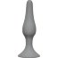 Серая анальная пробка Slim Anal Plug XL - 15,5 см. - Серая анальная пробка Slim Anal Plug XL - 15,5 см.