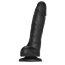 Черный фаллоимитатор Sliding Skin Realistic Dildo XL с подвижной кожей - 19 см. - Черный фаллоимитатор Sliding Skin Realistic Dildo XL с подвижной кожей - 19 см.