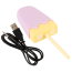 Сиреневый мини-вибратор в форме пломбира Vibrating Popsicle - Сиреневый мини-вибратор в форме пломбира Vibrating Popsicle