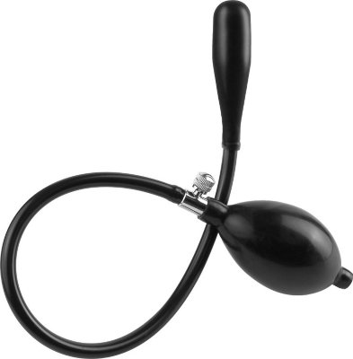 Надувной анальный расширитель Inflatable Silicone Ass Expander Диаметр: 1.9 см. Качественный анальный плуг из 100% медицинского силикона черного цвета, поможет получить Вам новые ощущения. Пробка может менять свой размер благодаря груше для накачивания воздуха. Силикон очень эластичный материал, поэтому диаметр пробки может многократно увеличиваться! Рабочая длина - 7,6 см. Страна: США. Материал: силикон.