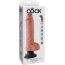 Телесный вибромассажер 10 Vibrating Cock with Balls - 25,4 см. - Телесный вибромассажер 10 Vibrating Cock with Balls - 25,4 см.