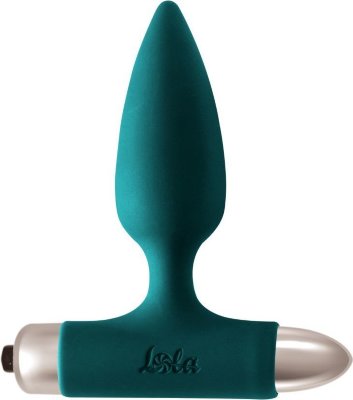 Зеленая анальная вибропробка New Edition Glory - 11 см. Длина: 11 см. Диаметр: 3 см. Анальная пробка с вибропулей Glory имеет 10 режимов вибрации, которые удобно переключаются кнопкой в основании вибропули. Имеет смещенный центр тяжести: внутри имеет шарик в пластиковом корпусе. Металлический шарик покрыт тонким слоем силикона, который обеспечивает сильную вибрацию с отсутствием шума, при ударе шарика о стенки корпуса. Стимулятор изготовлен из гипоаллергенного силикона, не только прослужит долго, но и гарантирует высокий уровень гигиеничности и не доставит хлопот во время мытья. Вибропуля может использоваться отдельно. Рабочая длина - 9 см. Длина вибропули - 9,2 см., диаметр - 1,7 см. Страна: Россия. Материал: силикон. Батарейки: 1 шт., тип AAA.