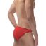 Красные мужские трусы-слипы из полупрозрачного материала - Красные мужские трусы-слипы из полупрозрачного материала