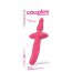 Розовый двусторонний вибратор 2in1 Vibrator Butt Plug - Розовый двусторонний вибратор 2in1 Vibrator Butt Plug