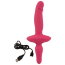 Розовый двусторонний вибратор 2in1 Vibrator Butt Plug - Розовый двусторонний вибратор 2in1 Vibrator Butt Plug