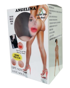 Надувная секс-кукла Angelina 3D