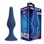 Синяя анальная пробка Slim Anal Plug L - 12,4 см. - Синяя анальная пробка Slim Anal Plug L - 12,4 см.