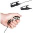 Черные электрические зажимы для сосков Shock Therapy Nipple Clamps - Черные электрические зажимы для сосков Shock Therapy Nipple Clamps
