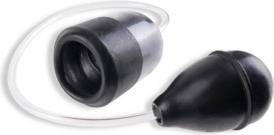 Компактная помпа-насос для головки Suck N’ Stroke Head Pump Наслаждайтесь сильным посасывающим симуляционным эффектом с невероятным насосом Suck N \ Stroke Head Pump. Этот простой в использовании наконечник мини-помпы создает мощное всасывающее действие, которое стимулирует чувствительные нервные окончания внизу и вокруг головки вашего пениса. При каждом сжатии шарика насоса медицинского типа мягкий резиновый рукав цепляется за ваше мужское достоинство и скользит вверх и вниз с каждым нажатием. Сначала выберите размер кольца, сдвиньте кольцо над рукавом, сверните рукав над цилиндром насоса и наслаждайтесь вакуумным уплотнением вокруг головы. Обязательно используйте много лубриканта для дополнительного увлажнения, дополнительных диких ощущений! В комплекте: медицинский насос из ПВХ, сверхширокий рукав из ПВХ, прочный ABS-цилиндр, позрачная и прочная вакуумная трубка, 3 силиконовых эрекционных кольца увеличивающегося диаметра, маска на глаза, лубрикант и очиститель для игрушек. Диаметр колец - 3, 4 и 5 см. Размеры цилиндра - 8 х 5 см. Страна: Китай. Материал: поливинилхлорид (ПВХ, PVC).