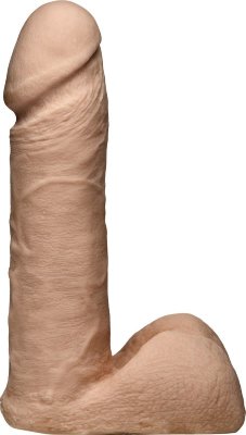 Ультра реалистичная насадка Vac-U-Lock 6 ULTRASKYN Cock - 17,3 см. Длина: 17.3 см. Диаметр: 4.3 см. Этот реалистик со вздувшимися венками, имитирующий практически юношескую эрекцию, - всё, что вам так нужно для наслаждения. Погружаясь в лоно, массируя его стеночки своим упругим тельцем, фаллоимитатор поднимет вас к вершинам блаженства. При желании можно закрепить его на трусиках Harness (приобретаются отдельно). И тогда вы и ваша партнёрша сможете воплотить в жизнь самые смелые эротические фантазии! Рабочая длина - 15,7 см. Страна: США. Материал: ULTRASKYN.
