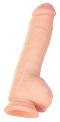 Телесный реалистичный вибратор-ротатор Ulric - 24 см. Длина: 24 см. Диаметр: 4 см. Максимально реалистичный ротатор Realstick Elite поможет выйти за рамки физических и сексуальных возможностей. Гладкая упругая головка сделает проникновение нежным и комфортным, а также обеспечит дополнительную стимуляцию. Мощная присоска позволяет выбрать любую удобную позу для интимных игр, а скольжение фаллоса вкупе с вращением доводит до экстаза! Изготовлен из мягкого, эластичного и абсолютно безопасного материала. Девайс оснащен удобным выносным пультом и имеет 7 режимов вибрации. Обеспечьте себе реалистичные ощущения и гарантированное наслаждение с ротаторами Realstick Elite. Рабочая длина - 17 см. Страна: Китай. Материал: термопластичная резина (TPR). Батарейки: 3 шт., тип AAA.