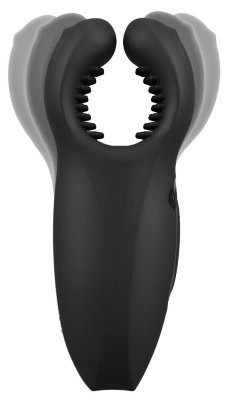Мужской вибратор-стимулятор Man Wand with Vibration and Moving Wings Длина: 14.5 см. Мастурбатор с массажными виброкрыльями. Комфортный хэндджоб для пениса или мошонки. Подвижные крылышки двигаются вперед-назад, 3 мощных, тихих моторчика, 10 режимов движения, 10 режимов вибрации. Простое управление. Шелковистый мягкий силикон. Перезаряжаемый - в комплекте USB-кабель. Ширина - 5 см. Страна: Китай. Материал: силикон. Батарейки: встроенный аккумулятор.